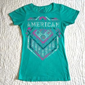 Women’s American Fighter Shirt Sz Small